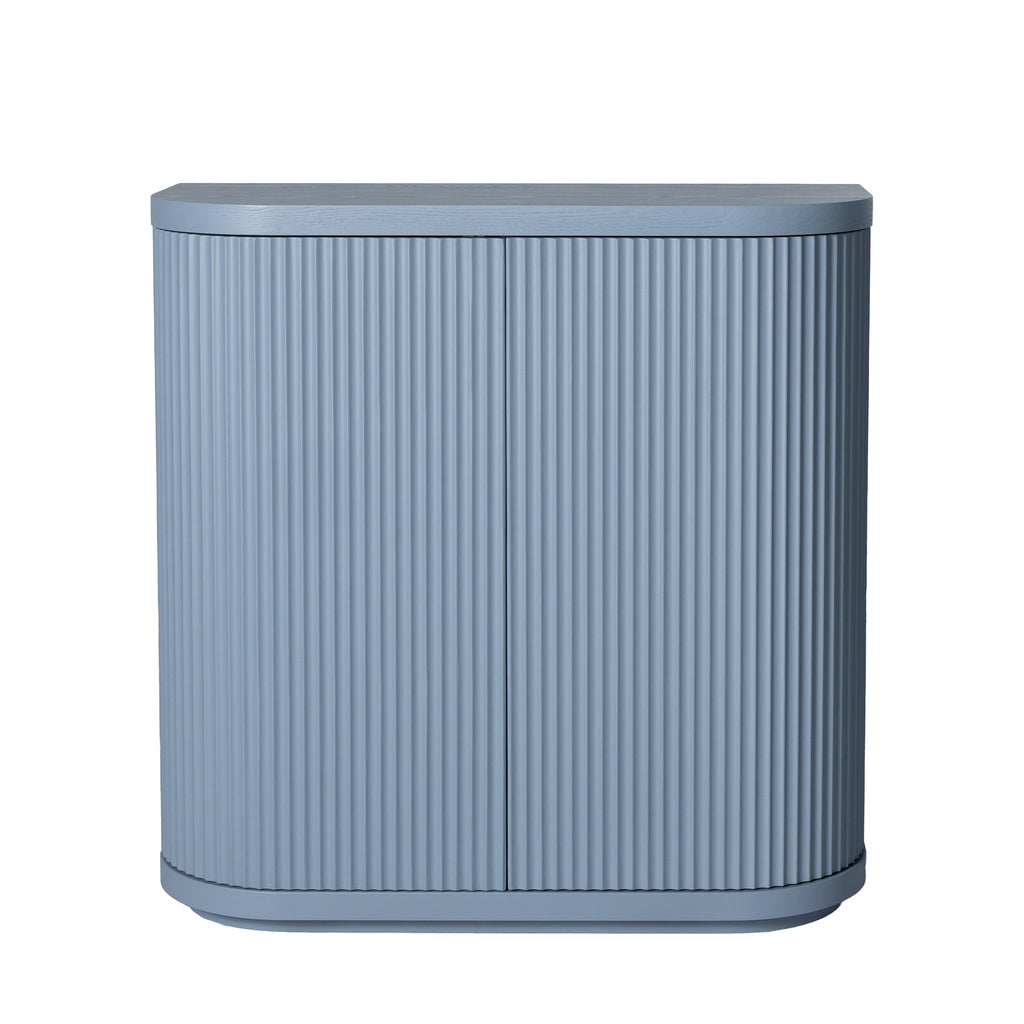 100CM Wooden Storage Cabinet | Light Blue | Myka Home