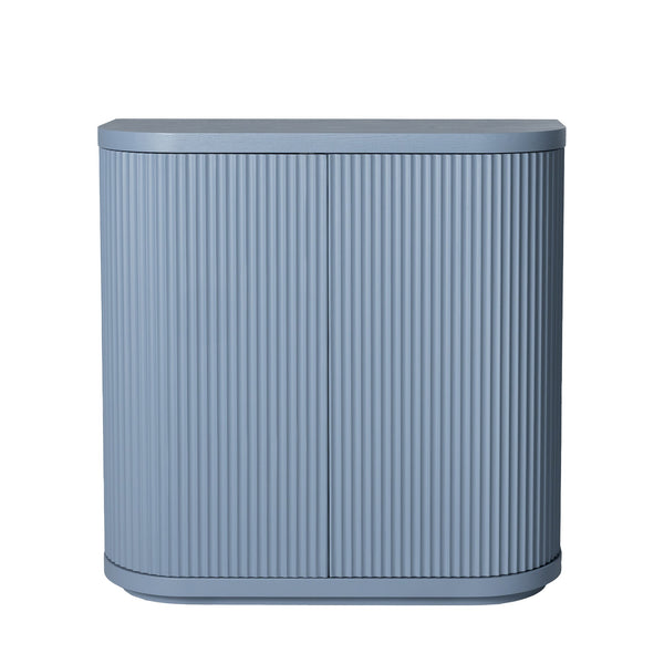 100CM Wooden Storage Cabinet | Light Blue | Myka Home