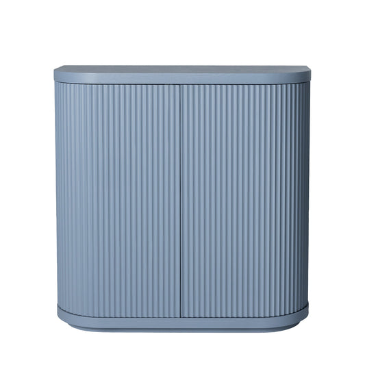 100CM Wooden Storage Cabinet | Light Blue | Myka Home