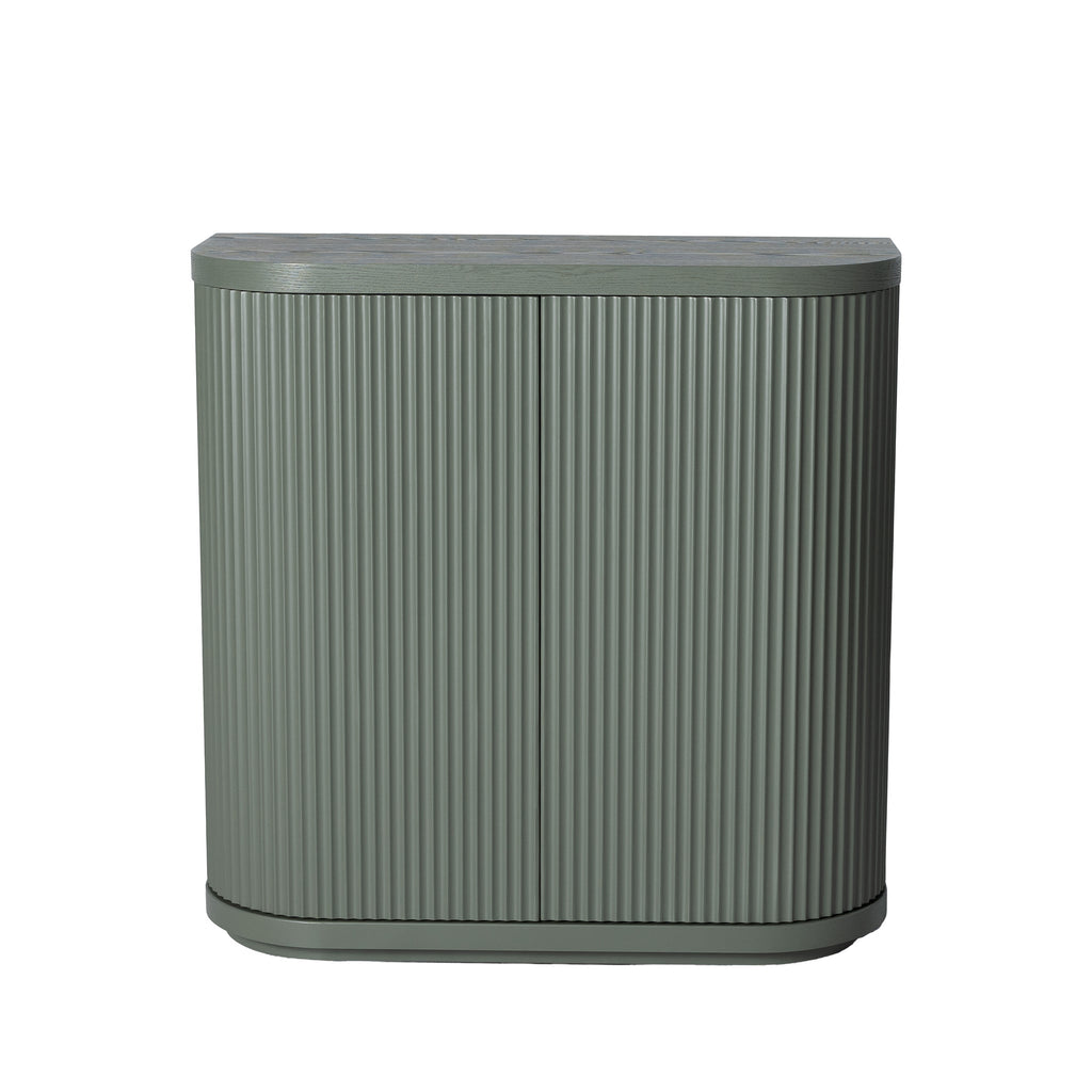 100CM Wooden Storage Cabinet | Sage Green | Myka Home