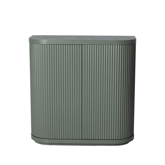 100CM Wooden Storage Cabinet | Sage Green | Myka Home