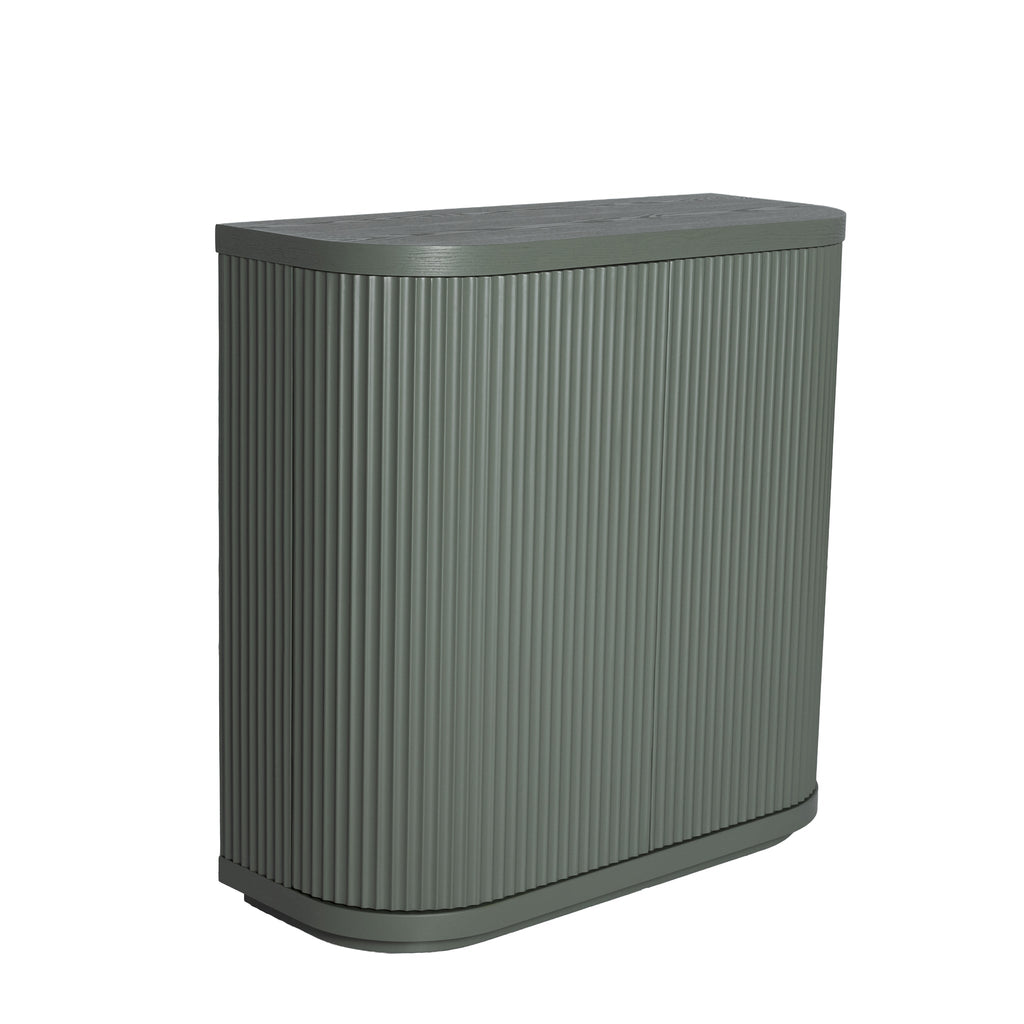 100CM Wooden Storage Cabinet | Sage Green | Myka Home