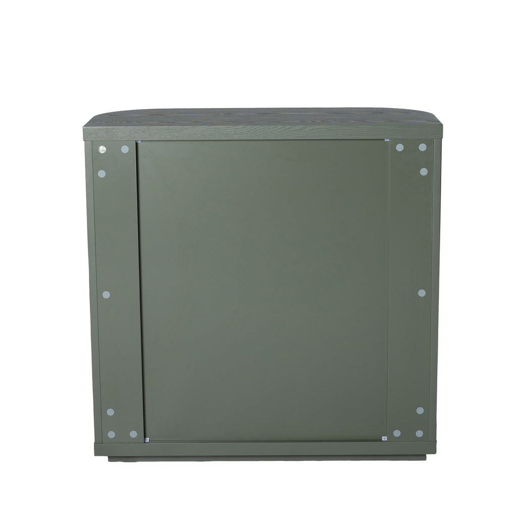 100CM Wooden Storage Cabinet | Sage Green | Myka Home
