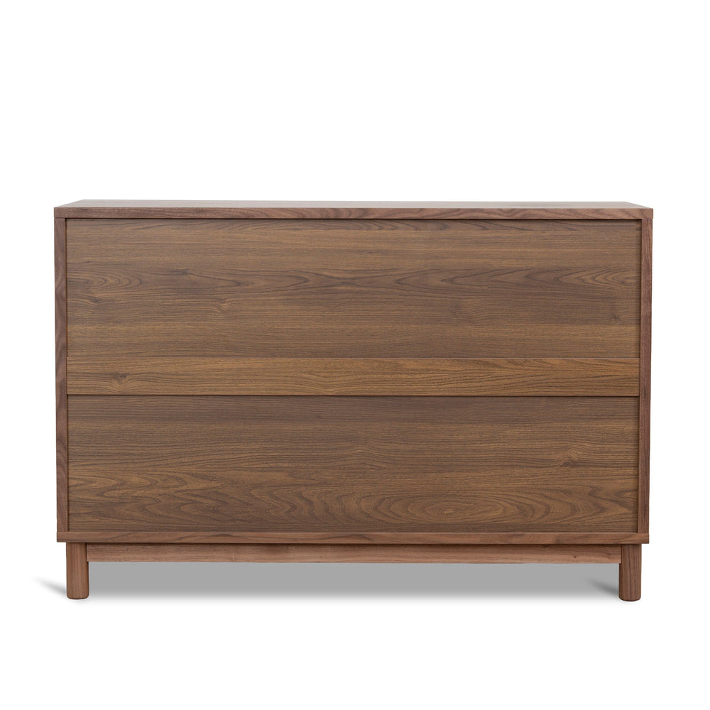 3 Drawers Dresser Unit | Walnut | Myka Home - View 5