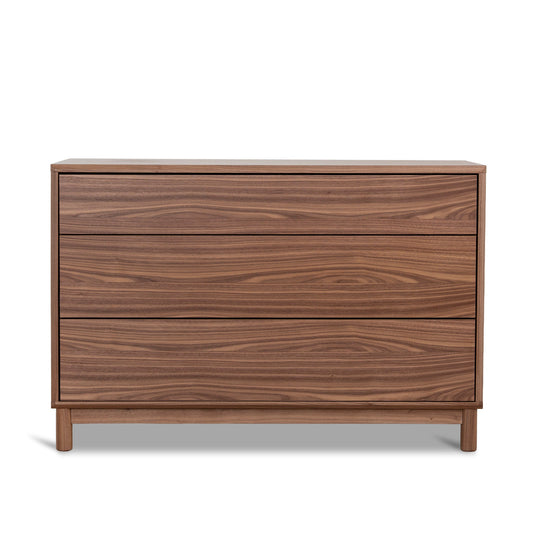 3 Drawers Dresser Unit | Walnut | Myka Home