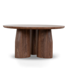150cm Round Dining Table | Walnut | Myka Home