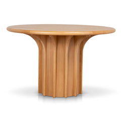 120cm Round Dining Table | Natural | Myka Home