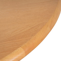 120cm Round Dining Table | Natural | Myka Home