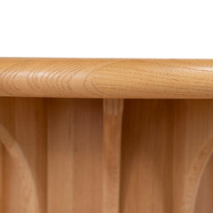 120cm Round Dining Table | Natural | Myka Home
