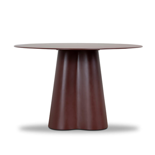 1.2M Tempered Glass Dining Table | Red | Myka Home