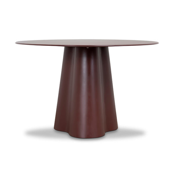 1.2M Tempered Glass Dining Table | Red | Myka Home