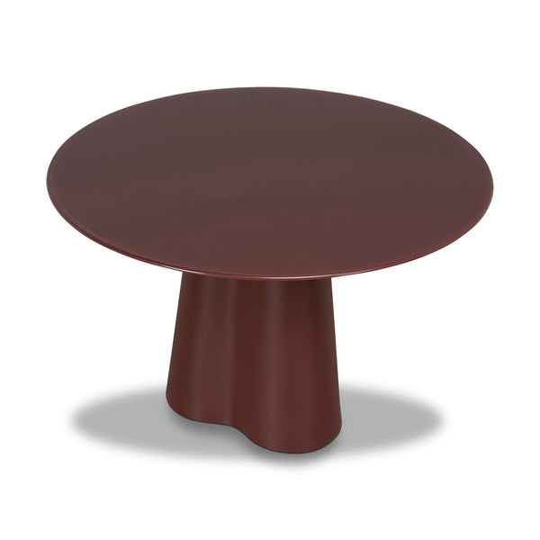 1.2M Tempered Glass Dining Table | Red | Myka Home