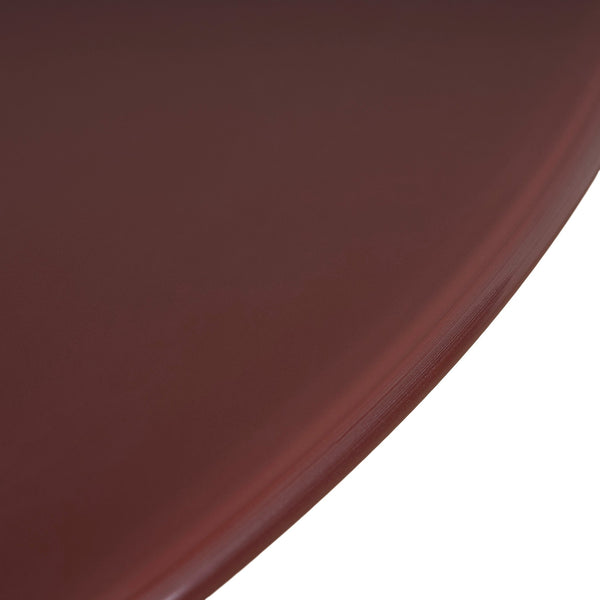 1.2M Tempered Glass Dining Table | Red | Myka Home