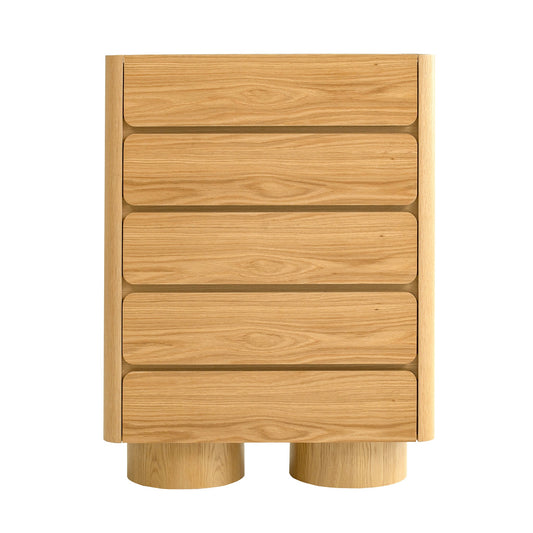 Stone Top Tallboy Drawer | Natural | Myka Home