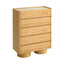 Stone Top Tallboy Drawer | Natural | Myka Home