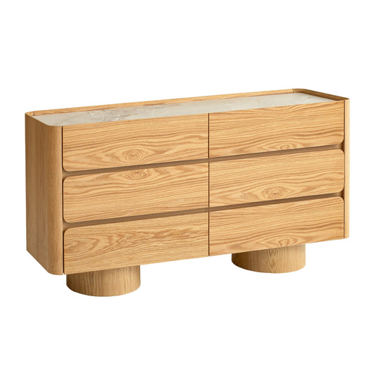 Stone Top Dresser Unit | Natural | Myka Home