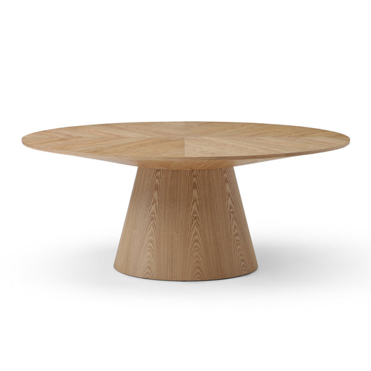1.83M Oval Dining Table | Ash Natural | Myka Home