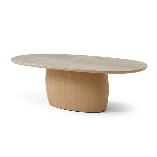 2.3M Oval Dining Table | Ash Natural | Myka Home