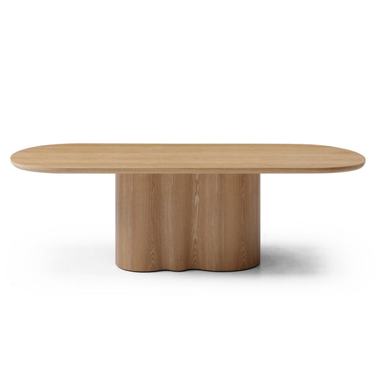 2.39M Dining Table | Ash Natural | Myka Home