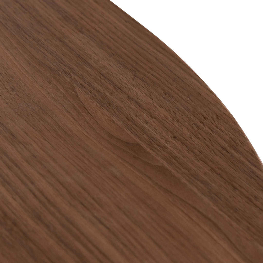 2.5m Wooden Dining Table - Walnut - View 5