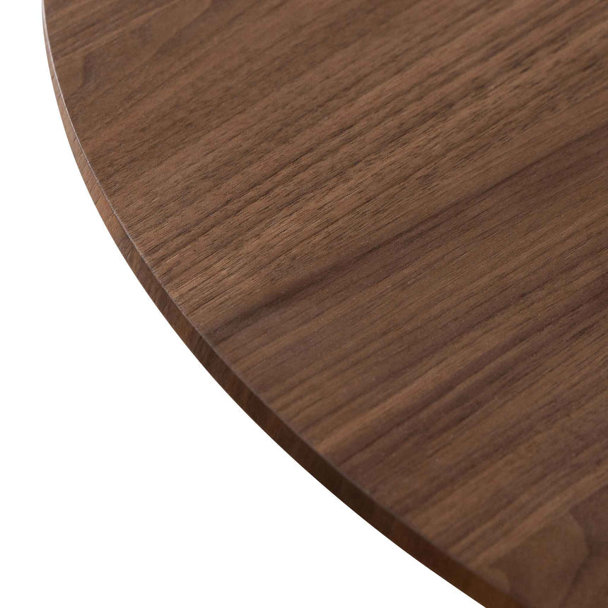 2.5m Wooden Dining Table - Walnut - View 6