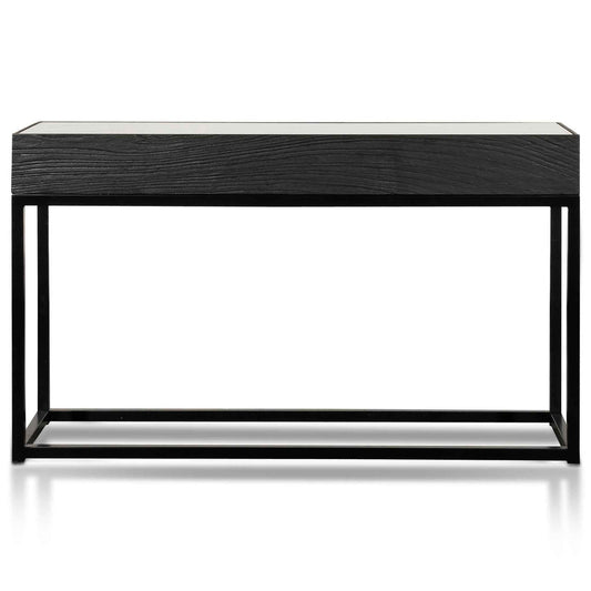 CDT6307-NI 1.39m Reclaimed Console Table - Full Black