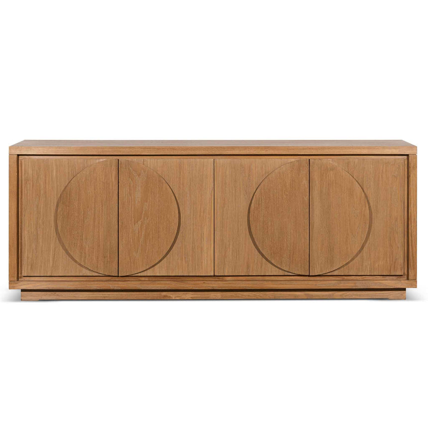 2m Buffet Unit - Dusty Oak - View 2