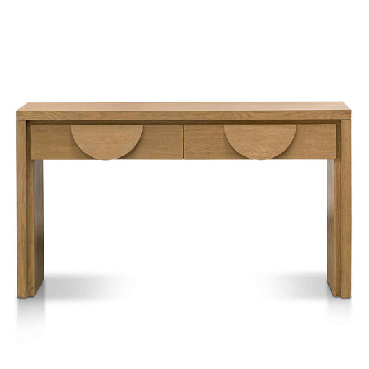 Ex Display - CDT6310-VA 140cm Console Table with Drawers - Dusty Oak