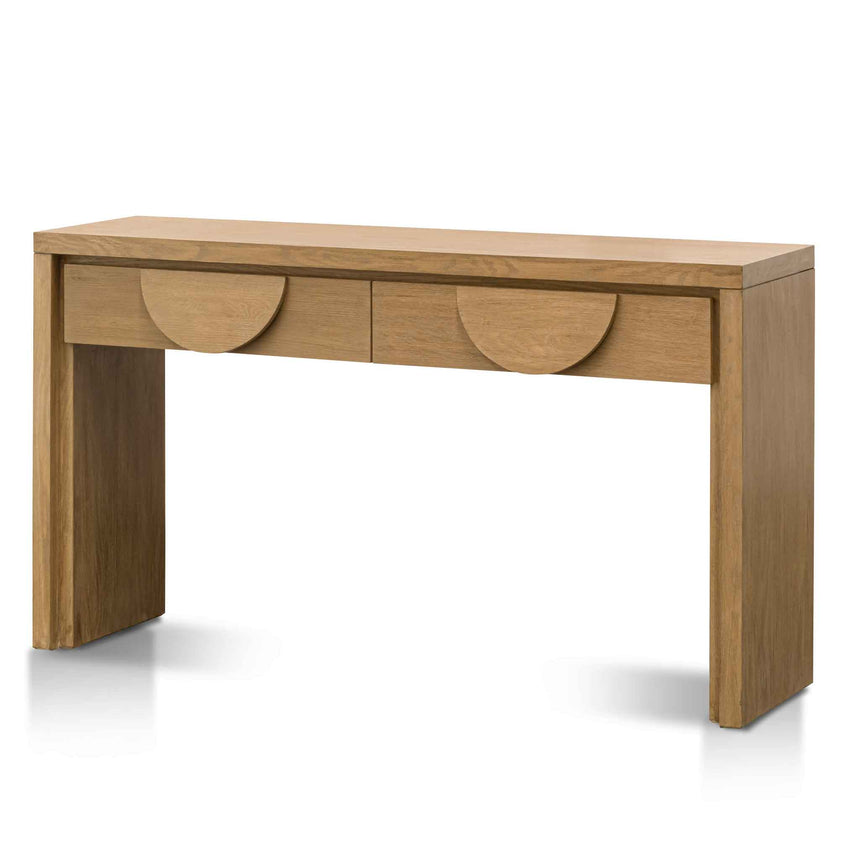Ex Display - CDT6310-VA 140cm Console Table with Drawers - Dusty Oak