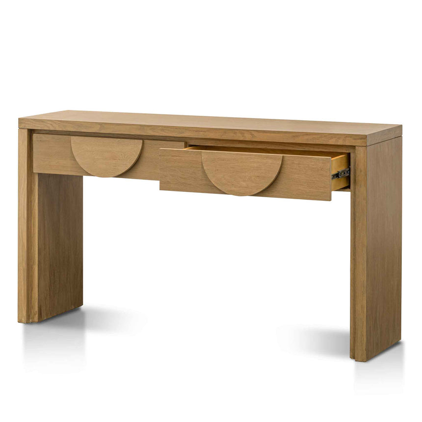 Ex Display - CDT6310-VA 140cm Console Table with Drawers - Dusty Oak - View 4