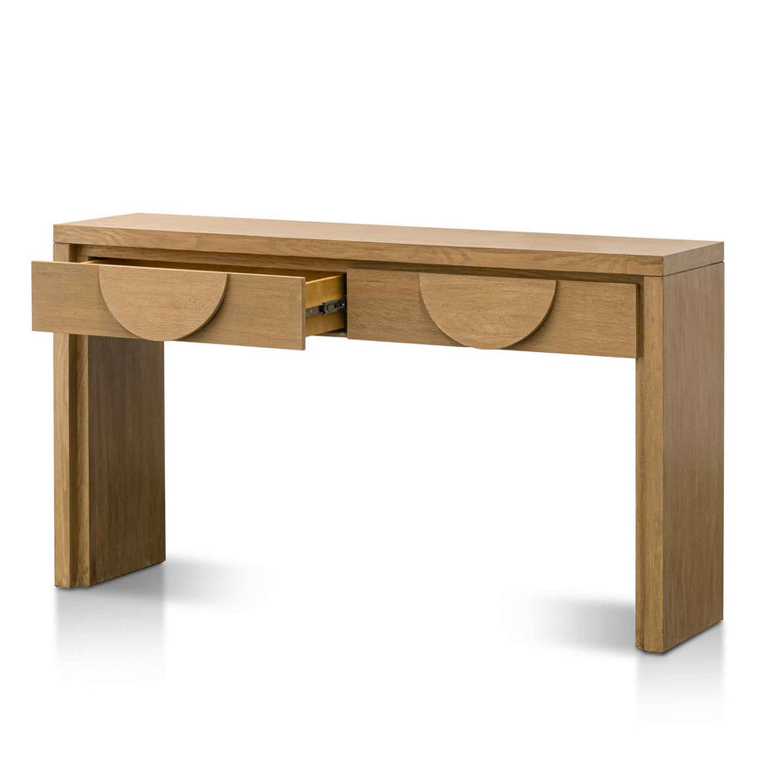 Ex Display - CDT6310-VA 140cm Console Table with Drawers - Dusty Oak - View 3