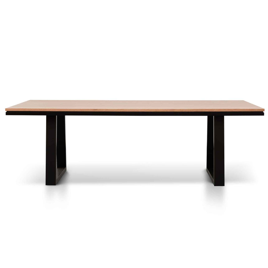 2.4m Dining Table - Messmate - View 2