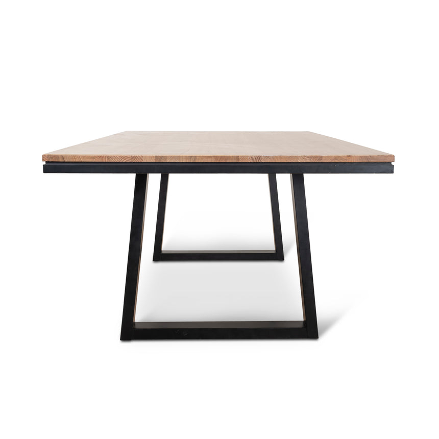 V1 2.4m Dining Table - Messmate (New Version) - View 3