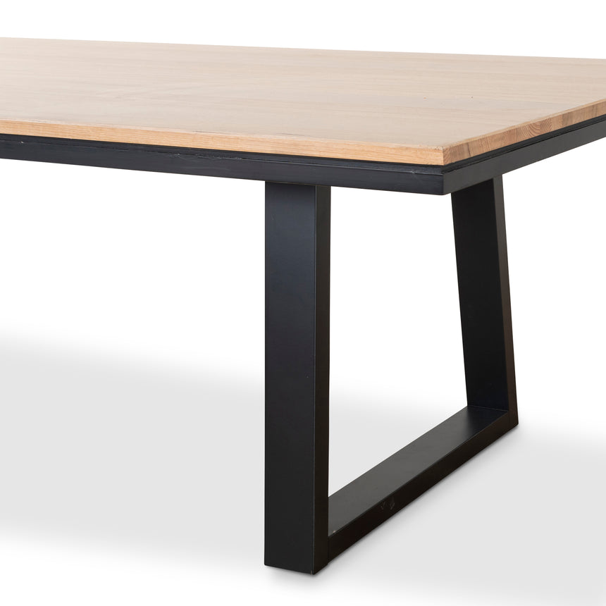 V1 2.4m Dining Table - Messmate (New Version) - View 6