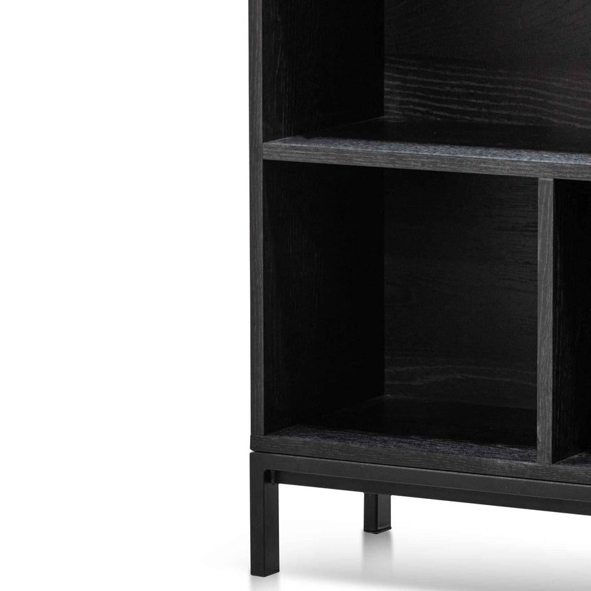 Deakin Wooden Bookcase - Black - View 4