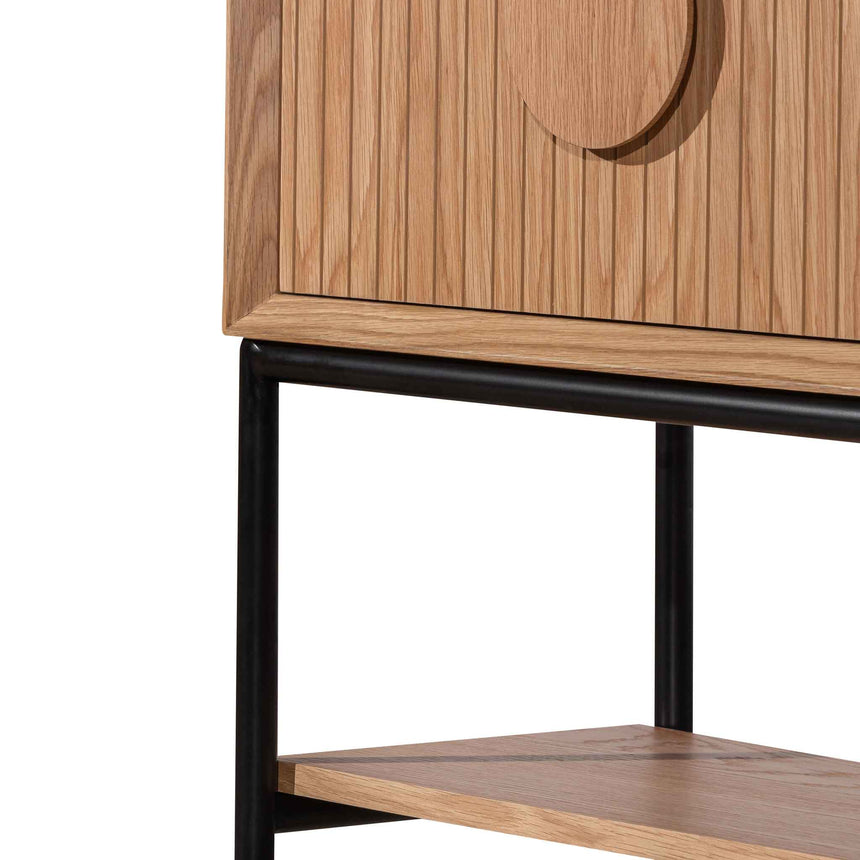 1.8m Console Table - Natural - View 11