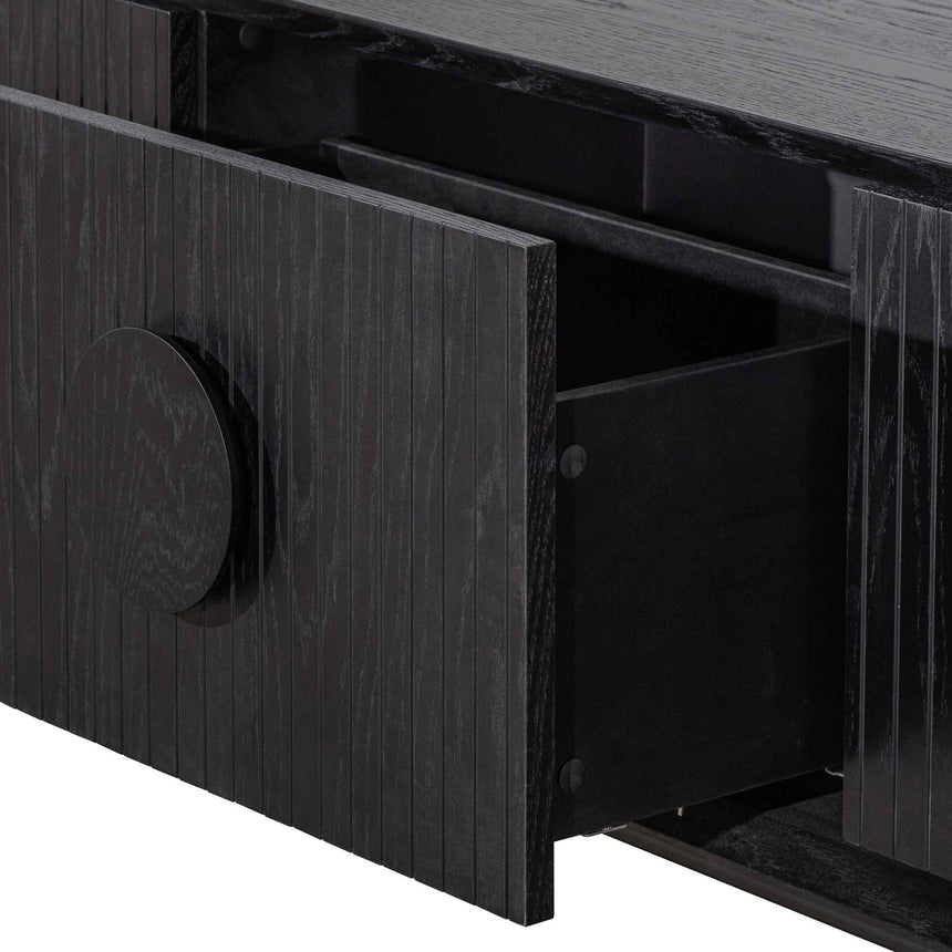 1.8m Console Table - Black - View 11