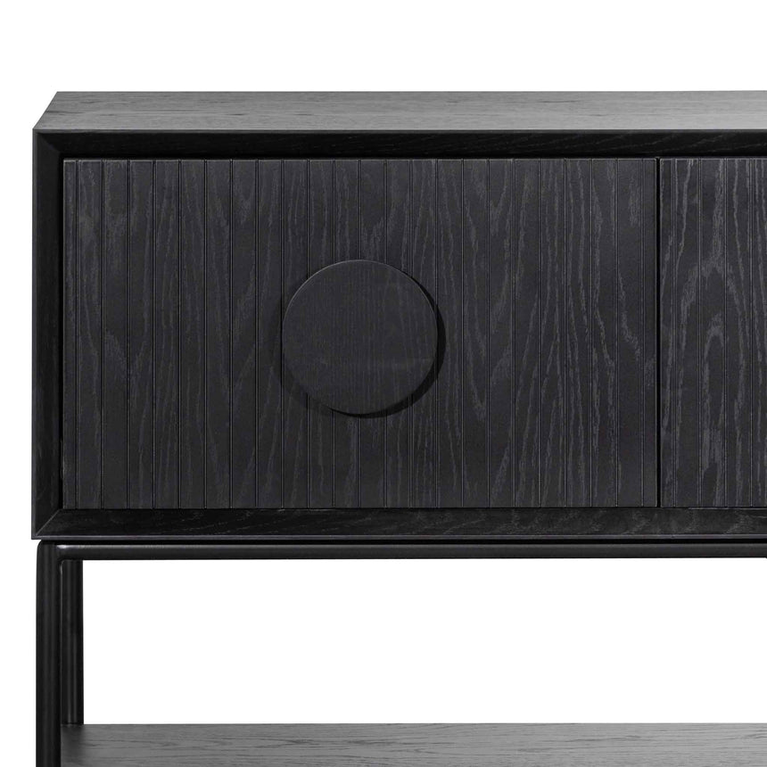 1.8m Console Table - Black - View 6