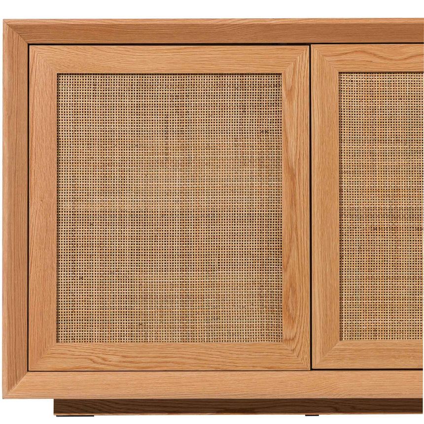 Rattan Doors 1.8m Buffet Unit - Natural - View 5