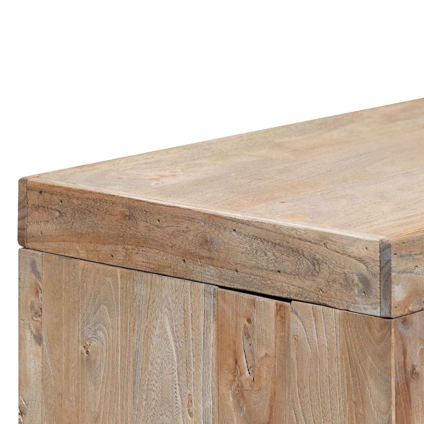 Reclaimed Console Table - Natural - View 11