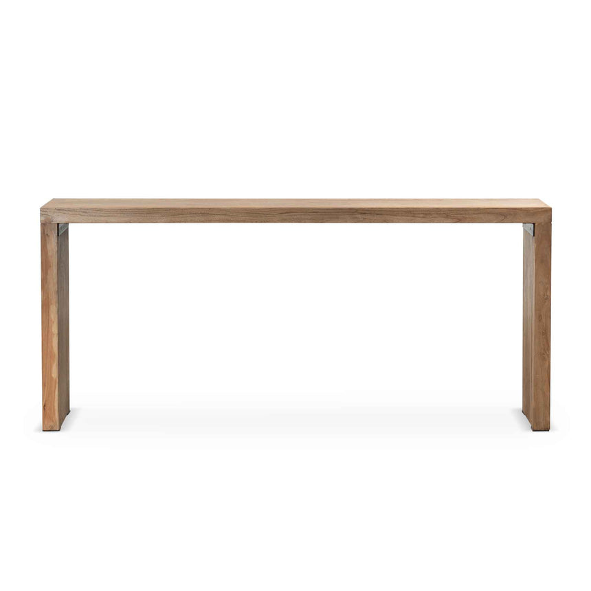 Reclaimed Console Table - Natural - View 3