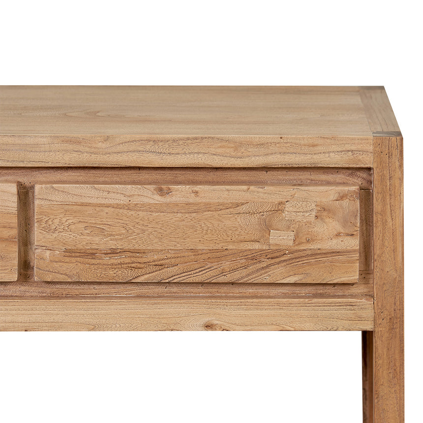 Reclaimed 1.8m Console Table - Natural - View 8