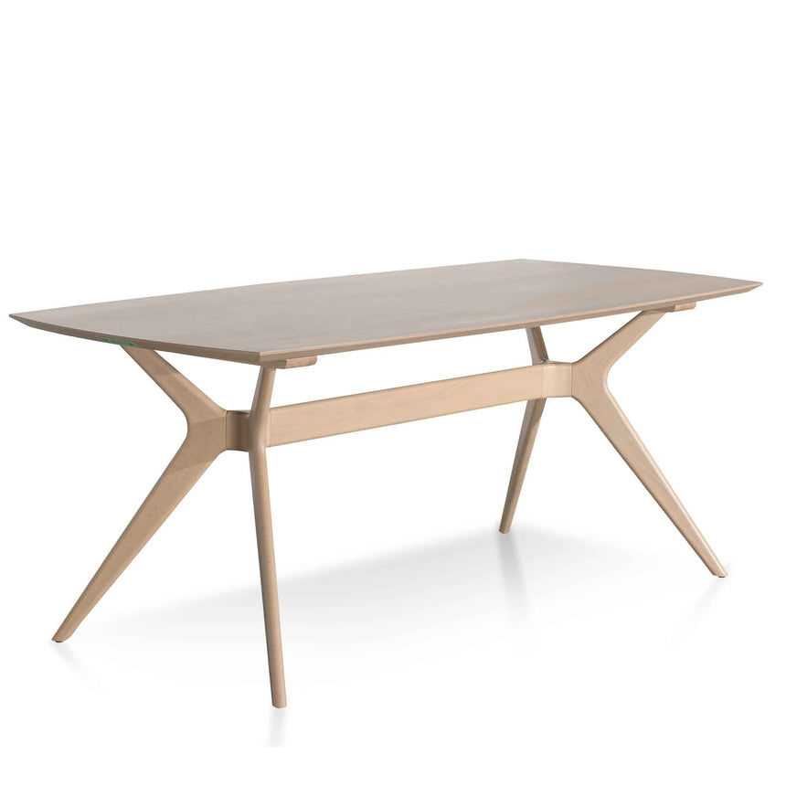 1.85m Dining Table - Pale Oak - View 3