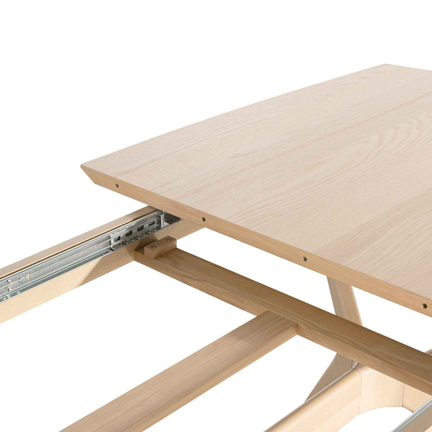 Extendable Dining Table - Natural - View 12