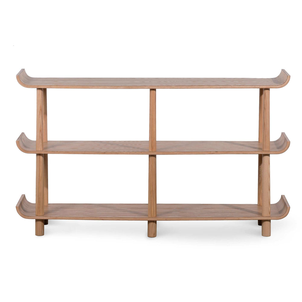 Wooden Shelving Unit - Natural - View 2