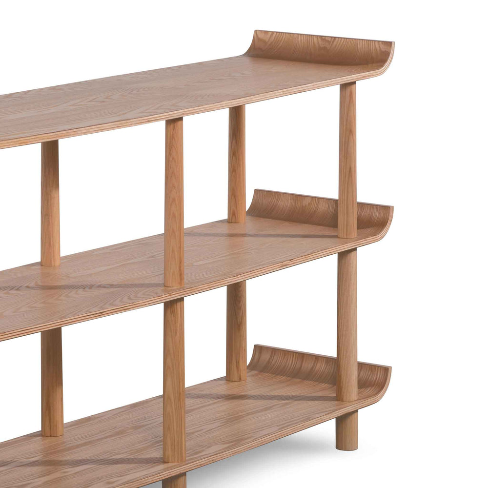 Wooden Shelving Unit - Natural - View 4