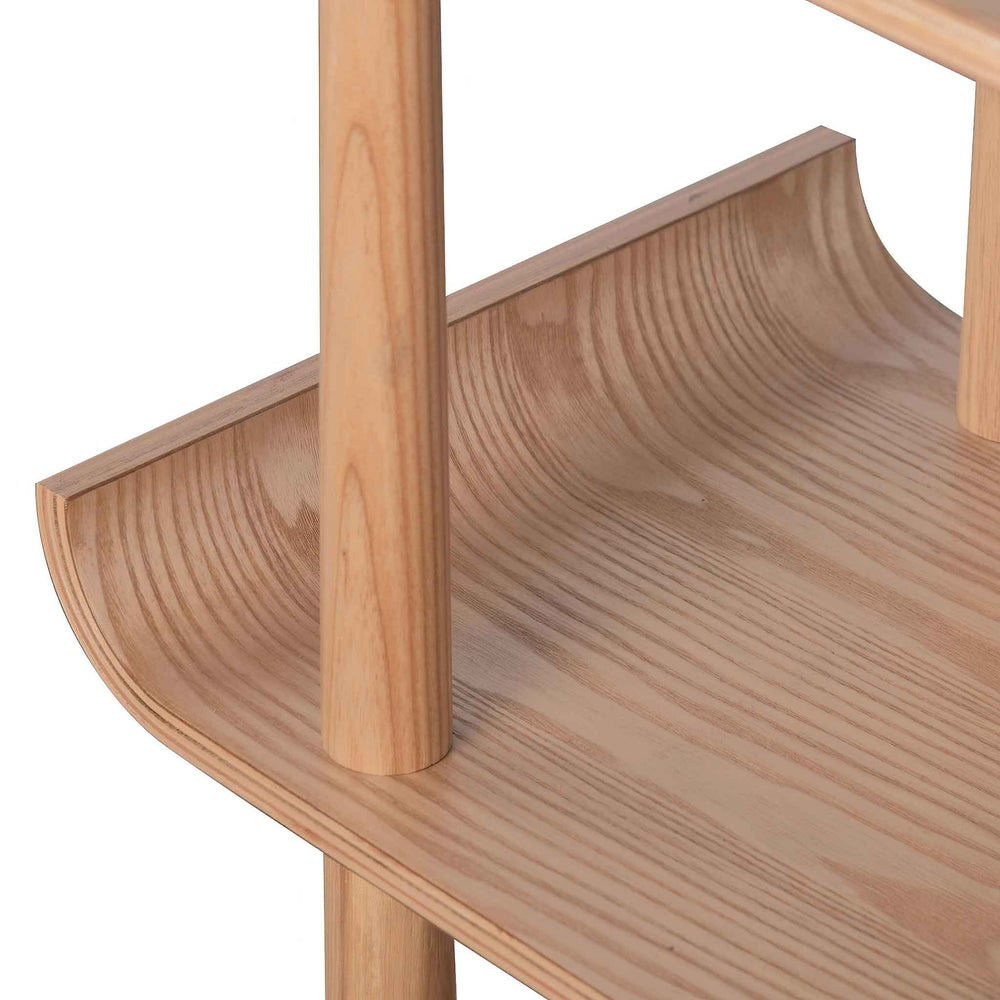 Wooden Shelving Unit - Natural - View 9