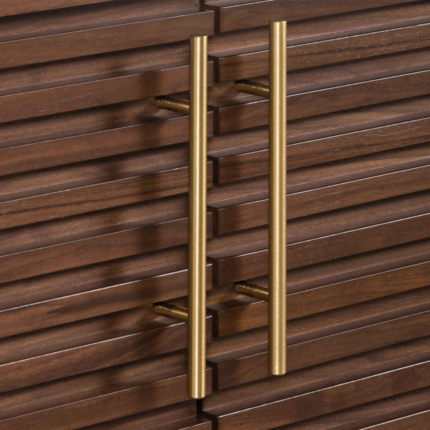 2.2m Buffet Unit - Walnut - View 7