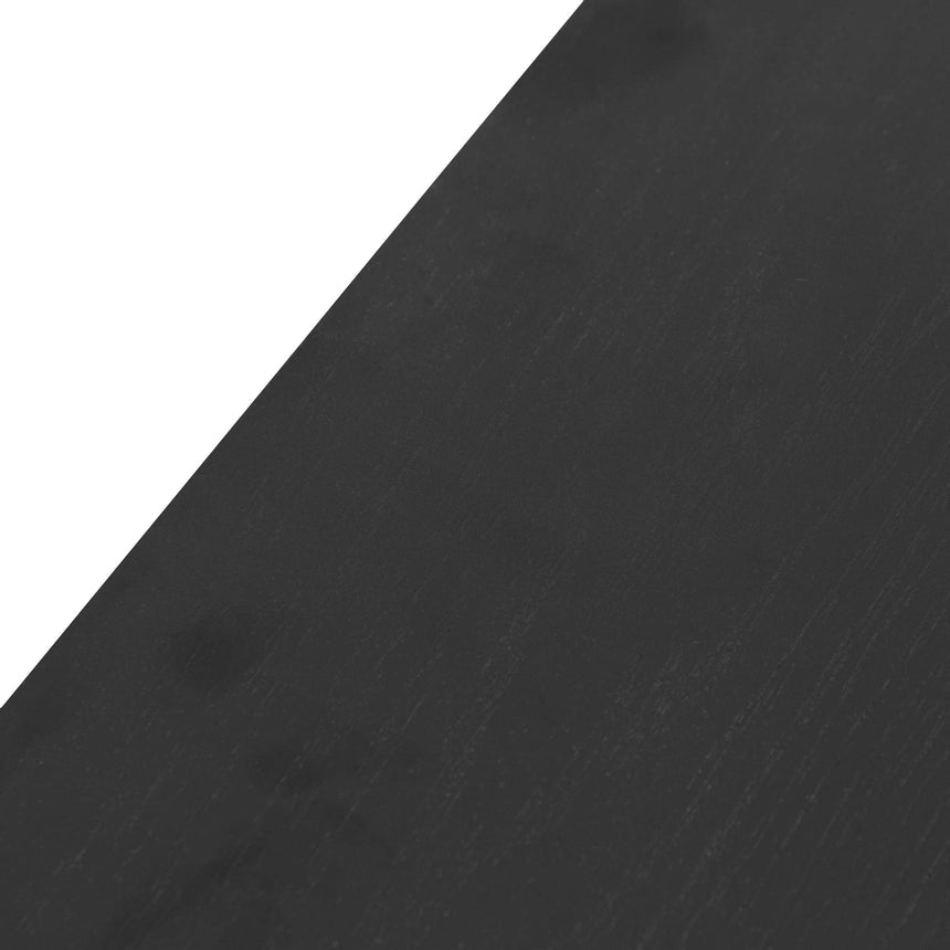 1.6m Console Table - Full Black - View 5