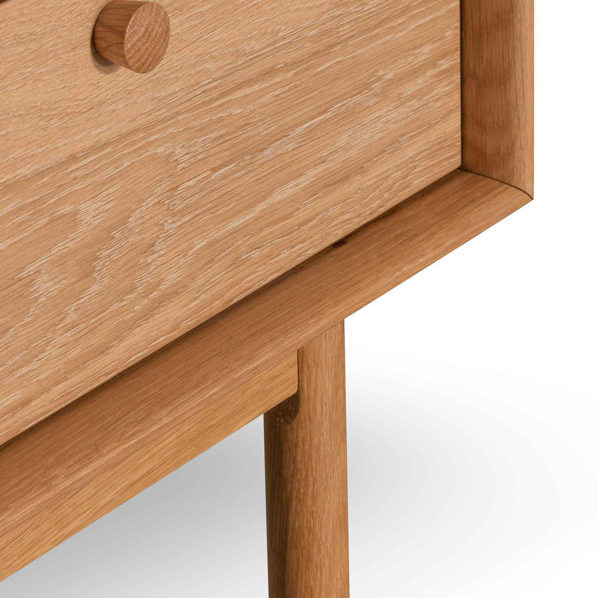 Narrow Wooden Sideboard and Buffet - Natural - View 8